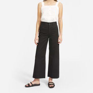 Everlane Lightweight Wide-Leg Crop Chino